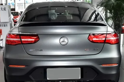 Спойлер за багажник за Mercedes GLC X253 (2016-2018) AMG Design - купе - черен гланц