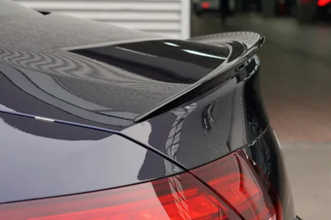 Спойлер за багажник за Mercedes C-Class W205 (2014-2019) - AMG Design - купе - черен гланц