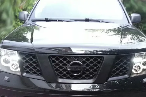 Кристални фарове за Nissan Navara (2005-2009) - черни Кристални фарове за Nissan Navara (2005-2009) - черни