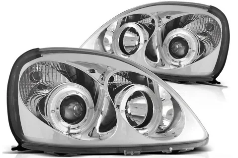 Кристални фарове за Toyota Yaris (1998-2003) - хром Кристални фарове за Toyota Yaris (1998-2003) - хром