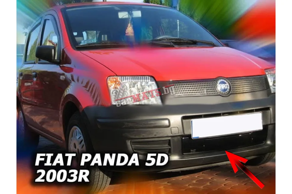 Зимен дефлектор (протектор) за решетка HЕКО за Fiat Panda (2003-2012) Зимен дефлектор (протектор) за решетка HЕКО за Fiat Panda (2003-2012)