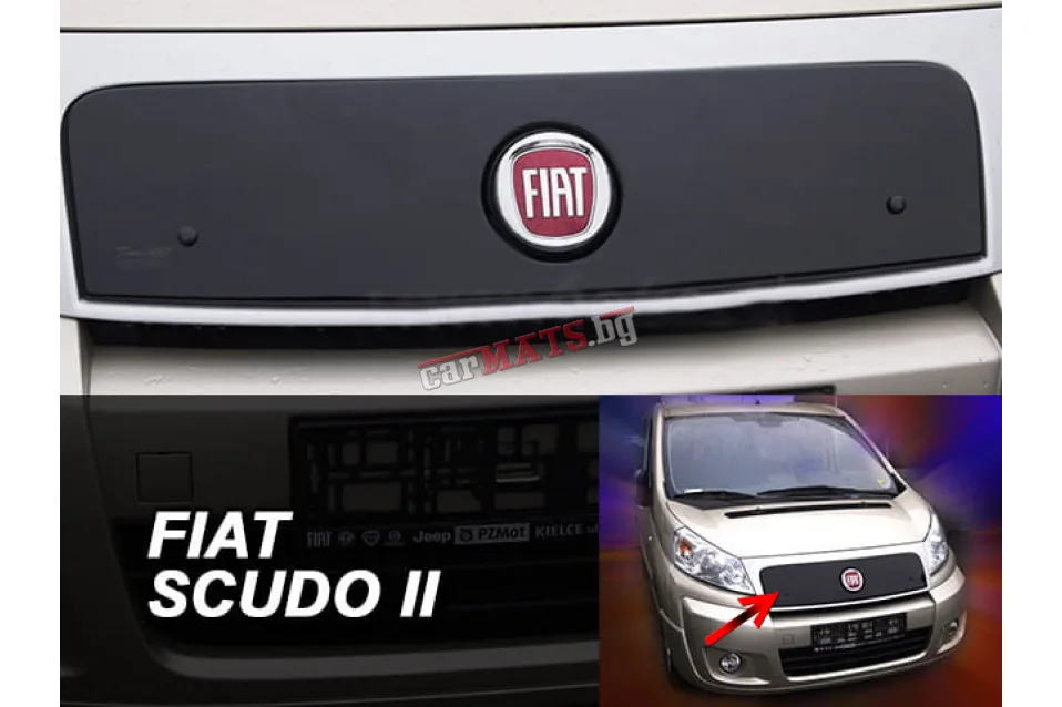 Зимен дефлектор (протектор) за решетка HЕКО за Fiat Scudo (2007-2016) Зимен дефлектор (протектор) за решетка HЕКО за Fiat Scudo (2007-2016)