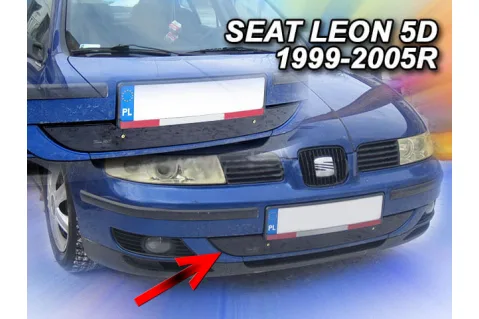 Зимен дефлектор (протектор) за решетка HЕКО за Seat Leon (1999-2005) - down
