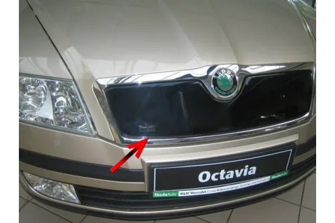 Зимен дефлектор (протектор) за решетка HЕКО за Skoda Octavia (2004-2007)