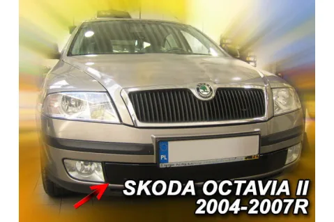 Зимен дефлектор (протектор) за решетка HЕКО за Skoda Octavia (2004-2007) - down