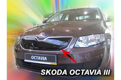 Зимен дефлектор (протектор) за решетка HЕКО за Skoda Octavia (2012-2016)