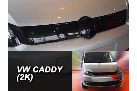 Зимен дефлектор (протектор) за решетка HЕКО за VW Caddy (2010-2015)
