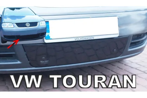Зимен дефлектор (протектор) за решетка HЕКО за VW Touran (2003-2006) - down