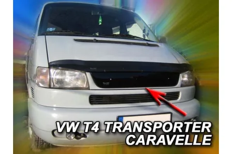 Зимен дефлектор (протектор) за решетка HЕКО за VW Transporter T4 / Caravelle (1998-2003) - upper