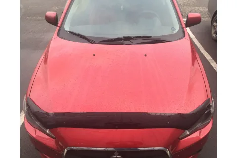 Дефлектор за преден капак REIN за Mitsubishi Lancer X (2007-2017) - Седан