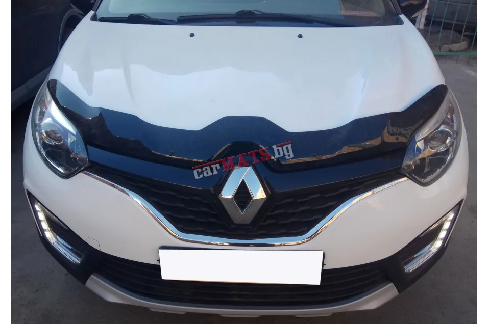 Дефлектор за преден капак REIN за Renault Captur (2016-2019) Дефлектор за преден капак REIN за Renault Captur (2016-2019)