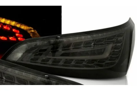 Диодни стопове за Audi Q7 (2009-2015) - опушени