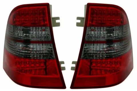 Диодни стопове за Mercedes ML W163 (1998-2006) - с опушен мигач