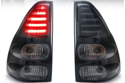 Диодни стопове за Toyota Land Cruiser J120 (2003-2009) - опушени