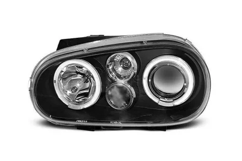 Кристални фарове ANGEL EYES за VW Golf 4 (1997-2004)