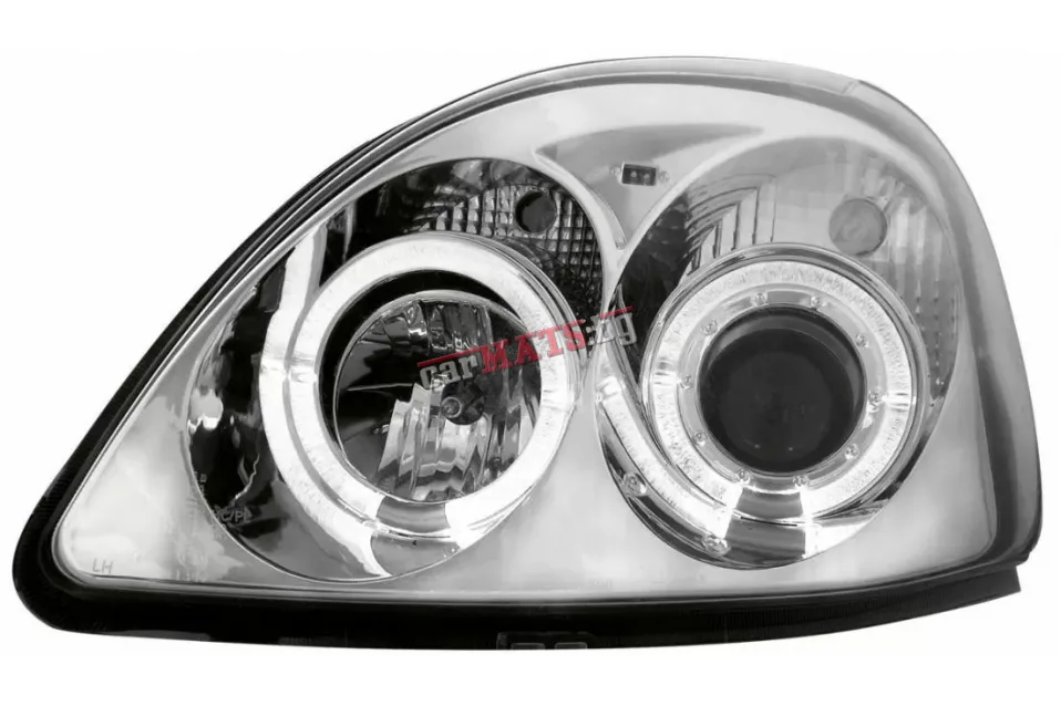 Кристални фарове за Toyota Yaris (1998-2003) - хром Кристални фарове за Toyota Yaris (1998-2003) - хром