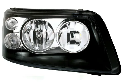 Кристални фарове за VW Transporter T5 (2003-2009) - черни