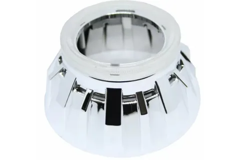 Капачка за лупа 2.5" кръгла хром D=12cm
