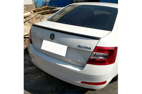 Спойлер за багажник за Skoda Octavia (2014-2016) - черен гланц