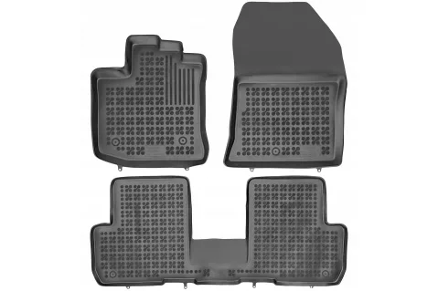 Гумени стелки Rezaw-Plast за Dacia Lodgy (2012-2021) - тип леген - 5 seats