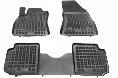 Гумени стелки Rezaw-Plast за Fiat 500L (2013-2022) - тип леген - 7 seats