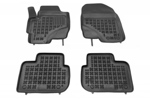 Гумени стелки Rezaw-Plast за Mitsubishi Colt 5 врати (2008-2012) - тип леген