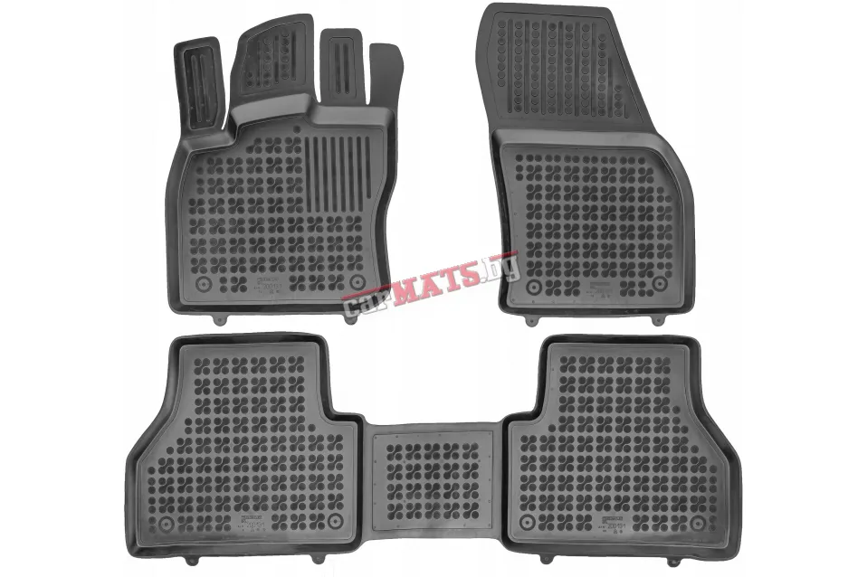 Гумени стелки Rezaw-Plast за Volkswagen Caddy (2021+) - 5 seats - тип леген Гумени стелки Rezaw-Plast за Volkswagen Caddy (2021+) - 5 seats - тип леген
