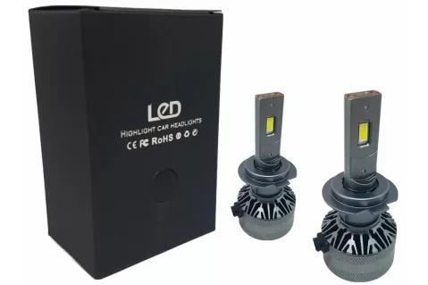 Лед крушки - Led система Н7 A60 за фарове - 20000 Лумена, 55W 6000K
