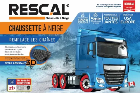 Текстилни вериги за сняг Rescal - размер 160 - 2бр
