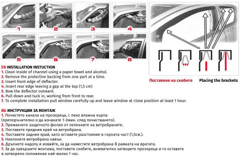 Ветробрани HEKO за Seat Arona (2017+) - 5D Ветробрани HEKO за Seat Arona (2017+) - 5D