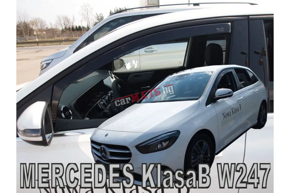 Ветробрани HEKO за Mercedes B-Class W247 (2019+) - 5D Ветробрани HEKO за Mercedes B-Class W247 (2019+) - 5D