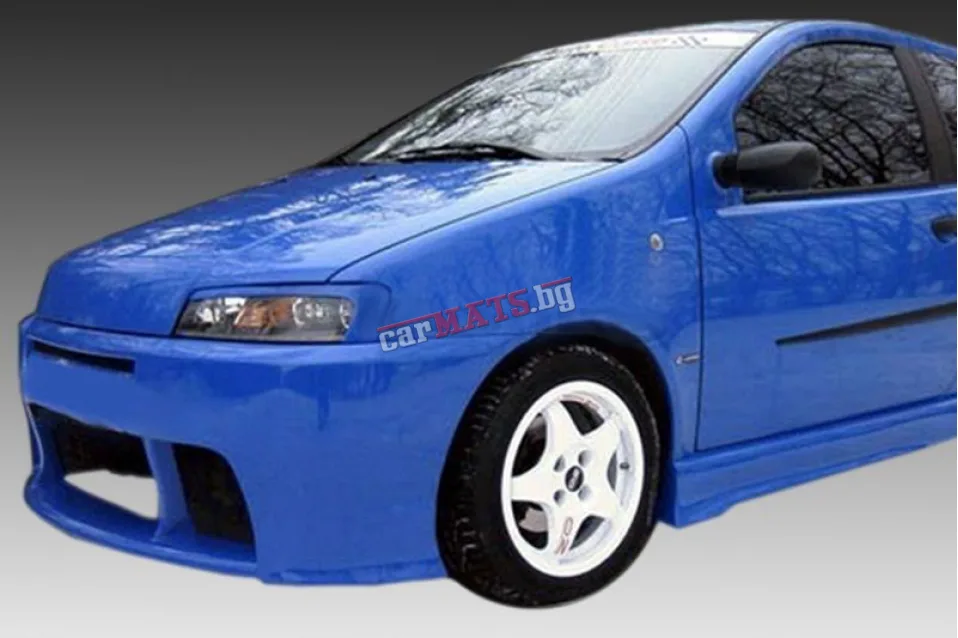 Вежди за фарове за Fiat Punto (2000-2010) - Черни - EU Вежди за фарове за Fiat Punto (2000-2010) - Черни - EU