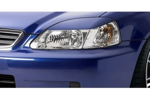Вежди за фарове за Honda Civic (2001-2003) - Черни
