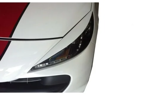 Вежди за фарове за Peugeot 207 (2007-2014) - EU - Черни
