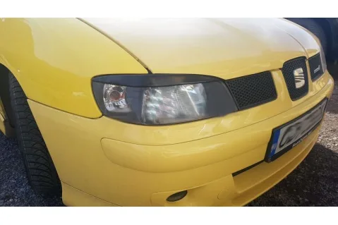 Вежди за фарове за Seat Ibiza (1999-2002) - EU - Черни
