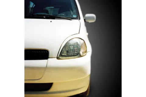 Вежди за фарове за Toyota Yaris (1999-2005) - EU - Черни