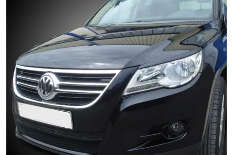 Вежди за фарове за VW Tiguan (2007-2017) - EU - Черни
